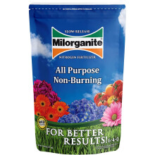 Milorganite Allsidig Ekologisk Långsamfrigörande Kväve 6-4-0 Gödningsmedel, 5 kg - för Gräsmattor, Blommor och Trädgårdar