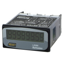 Panel Mount Timer, Compact, LCD, 9999.9 h, 999999.9 h, 24 mm, 48 mm