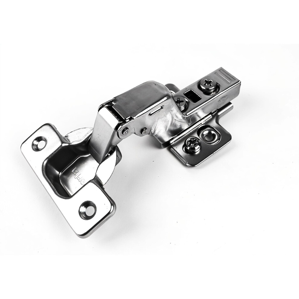 20Pack Inset Soft Close Frameless Hinges, 110 Degree 6Ways 3Cam Adjustment Concealed Kitchen Cabinet Hinges 820064773685