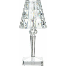 Diamond Crystal Table Lamp, Usb Rechargeable Crystal Bedroom Bedside Lamp, Adjustable Temperature/brightness, Lithium Battery Touch Type