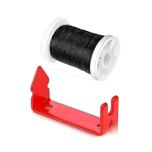 2 Pieces Bowstring Separator Bowstring Serving Thread Sight Iner Red Archery Bowstring Se
