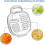 Cheese Grater for Kitchen Cheese Grater with Container And Lid for Vegetables, Ginger 4
