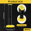 2Pcs Equal Height Ruler Aluminum Alloy Woodworking Equal Height Ruler High Precision(black) 5