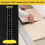 2Pcs Equal Height Ruler Aluminum Alloy Woodworking Equal Height Ruler High Precision(black) 3