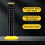 2Pcs Equal Height Ruler Aluminum Alloy Woodworking Equal Height Ruler High Precision(black) 2