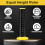 2Pcs Equal Height Ruler Aluminum Alloy Woodworking Equal Height Ruler High Precision(black) 4