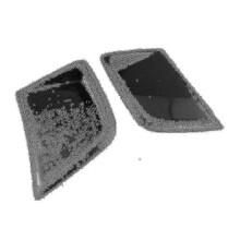 Car Modification Front Bumper Vents Front Bumper Side Vents Trim Fender Outlet Cover for Impreza St