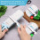 2pcs Hand Sharpening Stone Whetstone, 400/1000 Grits 2 Side Diamond Large Sharpener 4