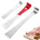 3 Pcs Stainless Steel Pry Bar Set, 3 Sizes Mini Flat Pry Bar Multipurpose, Trim Puller Tools 1