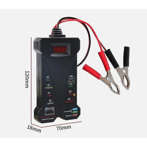 12v Lcd Digital Battery Tester Test Scan Tool Digital Battery Analyzer 2