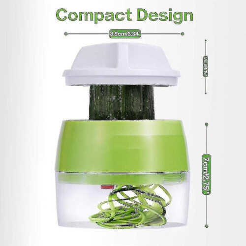 Handheld Spiralizer Vegetable Fruit Slicer 4 In 1 Adjustable Spiral Grater Cutter Salad Tools Zucchini Noodle Spaghetti Maker 1