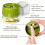 Handheld Spiralizer Vegetable Fruit Slicer 4 In 1 Adjustable Spiral Grater Cutter Salad Tools Zucchini Noodle Spaghetti Maker 3