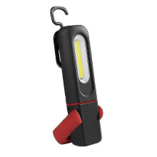 Rechargeable Led Work Light, Inspection Light with 360 Degree Rotation And 5w Cob Led Torch Lamp with Magnetic Base And Hook for Auto