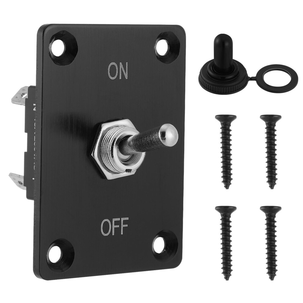 Reverse Polarity Toggle Switch: Rocker Toggle Switch Momentary Up/Off/Down Toggle Switch For Rvs,Camper,Boat Etc 940534675711