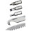 Adjustable Mini Wrench Multi Purpose Folding Hex Wrench Pocket Hardware Tool 2