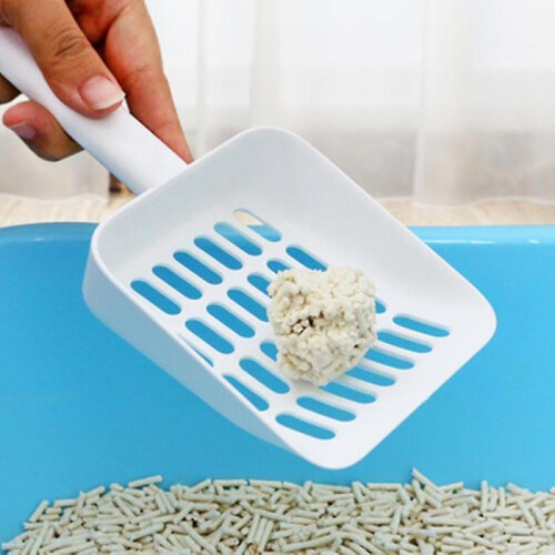 Big Cat Litter Scoop with Holder Pet Sifter Garbage Cleaning 2