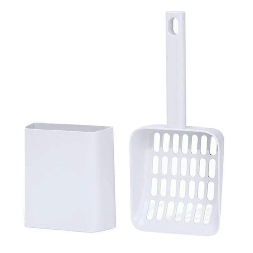 Big Cat Litter Scoop with Holder Pet Sifter Garbage Cleaning 1