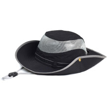 Big Wide Brim Eaves Fishing Hat Mens Outdoor Hiking QuickDrying Hat Splicing Jungle Sun Protection Fisherman Hat