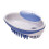 (Blue) Pet Bath Brush Grooming Tool Massage Pet Combs Brushes Bath Cleaning Tool 5