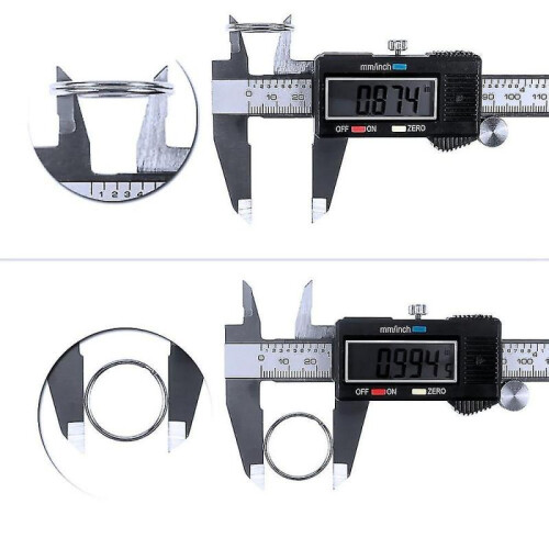 Vernier Metric Digital Caliper with Lcd Display 150mm Stainless Steel Electronic Depth Gauge Measuring Tools 1