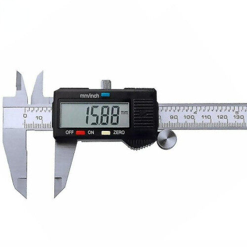 Vernier Metric Digital Caliper with Lcd Display 150mm Stainless Steel Electronic Depth Gauge Measuring Tools
