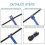 100pcs Releasable Cable Ties Cable Tie Wire 5
