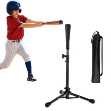 Kids Baseball Tee, 20.87 to 30.12 Inches Batting Tees for Baseball, Stable Baseball Tees for Hitting, Tripod Tanner Tee for Baseball Practice