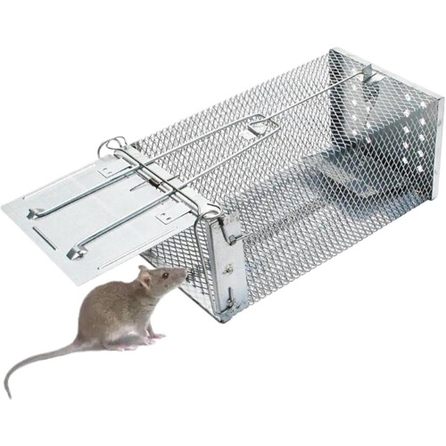 Rat Traps,Automatic Cycle Mouse Trap 1pcs Household Continuous Mousetrap Large Space 1