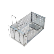 Rat Trap,Metal Reusable Mousetrap Household Mousetrap Large Space Automatic Mousetrap Cage, TYPE1