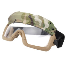 Outdoor Sports Tactical Shooting Goggles Airsoft Paintball Hunting Gear Fast Helmet Wing Rail Clip Buckle Mount