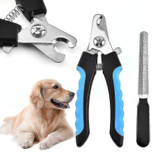 Anti-rust Durable Pet Nail Clippers with File