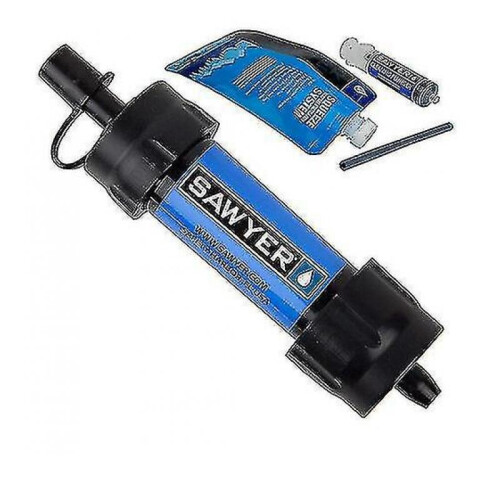 Mini Water Filtration System Portable Survival Water Purifier Straw 1
