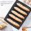 Silic 5 Indents Reusable Silform/bread Mould Ba Form 6