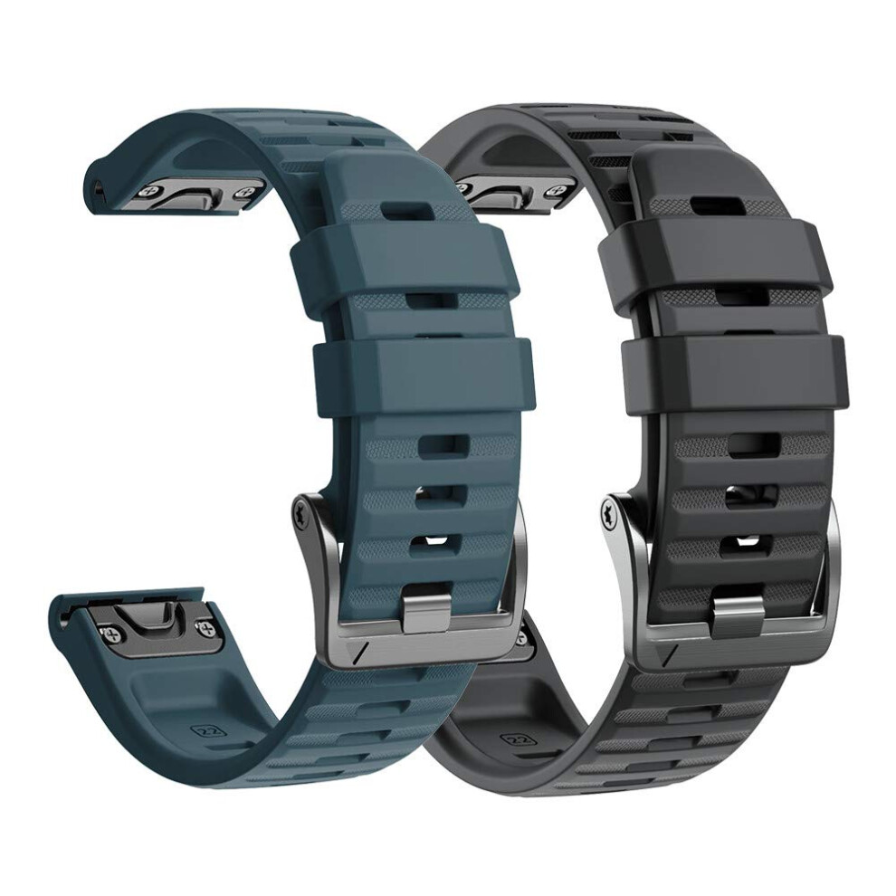 Compatible Band For Fenix 6 Pro/5/5 Plus, Forerunner 935/945, Approach S60, Quatix 5 - 22Mm Easy Fit 940534677500