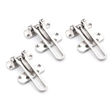 3pcs Stainless Steel AntiTheft Buckle Buckle Door Lock Safety Chain Door Buckle Door Chain AntiLock Buckle Insurance Hotel Hotel Door Bolt