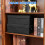 DVD Storage Box with Handles and Lid – DVD Case Holder with External Label Slots, 2PackBlack 5