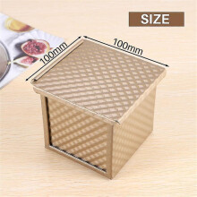 Loaf Tin for Ba, Steel Non-stick , Bread Toast Mold with Cover,for Toast/wich/cake Mo