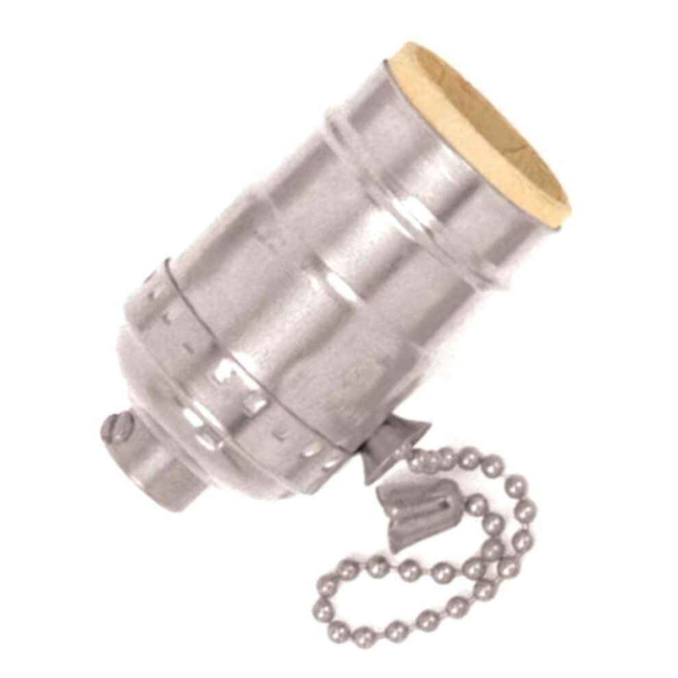 Aluminum On Off Pull Chain Socket 801099 820064776396