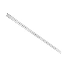 Metal Straight Edge Ruler 60cm 24 Inch Metric Stainless Steel Centimeters Rulers for Precision Measuring Use, with Hangup Hole