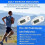 2pcs 3d Pedometer Step Counter for Walking Usb Rechargeable Step Tracker with Removable Clip And Lanyard 2