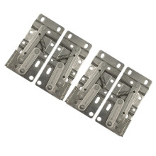 4pcs Tip Out Hinge Locking Drop Down Spring Hinges for Kitchen Cabinet Doors for Tipping Shoe Cabinets Lockers and Bookcases