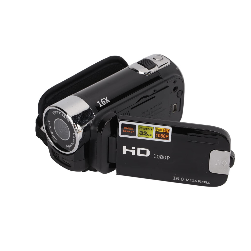 Video Camera Camcorder, 1080P 16Mp Full Hd Digital Camera Recorder With 16X Zoom 820064777256