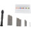 57 Pieces Hand Drill Bits Set Pin Vise Hand Drill 46 Pieces Micro Drill Bits 10 Pieces PCB Mini Drill Bits 0.1?1mm 5