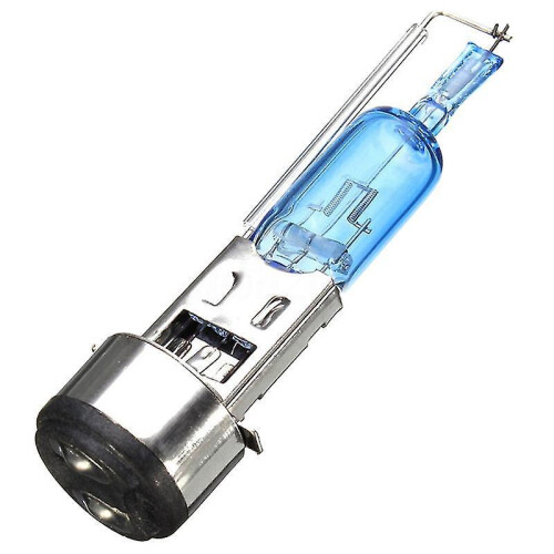 2x Ba20d Halon Lamp Bulb 50w 4500-5000k Car Lamp 12v