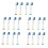 20PCS Replacement Brush Heads Compatible with Electric Toothbrush 1
