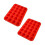 Mini Silic Cake Pan Set, Mini 24 S Pan, Non-stick Silic Ba Pan, for Ma 1
