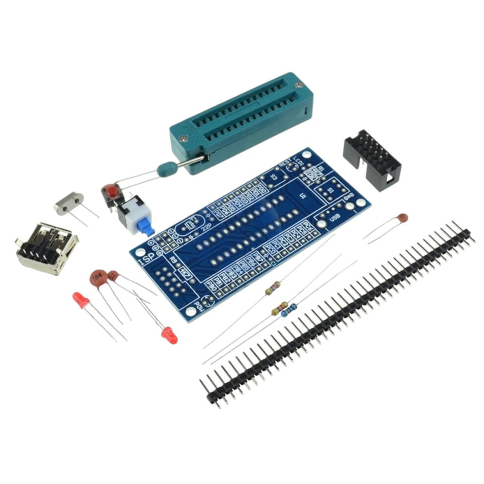Atmega8 Atmega48 Avr Mini System Development Board Miniature Electronic Suite Parts Diy Kit 820064778505