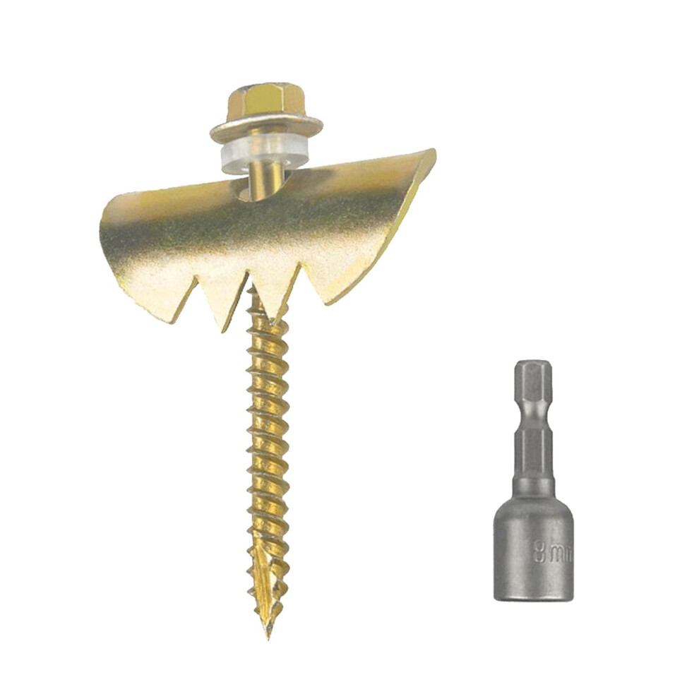 Fence Nails, 50Pcs 2 Inch Fence Fastener Nails Galvanized Stainless Steel 820064779007