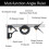 12' Adjustable Sliding Combination Square Ruler  Protractor Level Measure Measuring Set, Inch/Metric 2
