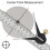 12' Adjustable Sliding Combination Square Ruler  Protractor Level Measure Measuring Set, Inch/Metric 3